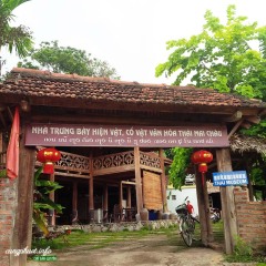 Nhà trưng bày hiện vật cổ vật văn hóa Thái ở Mai Châu